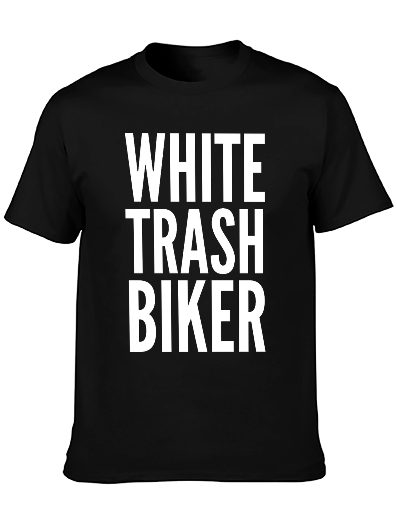White Trash Biker Graphic T-Shirt