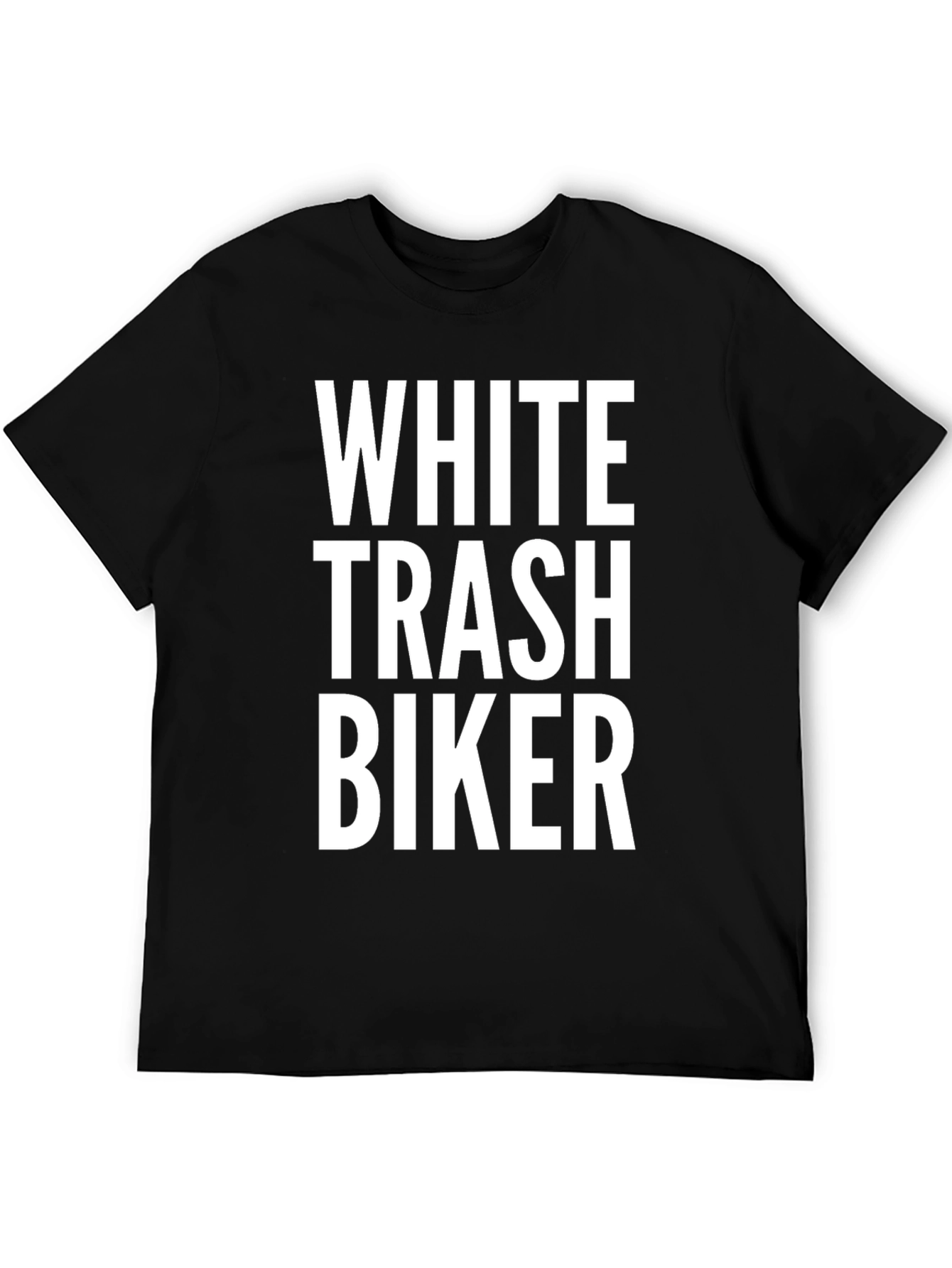 White Trash Biker Graphic T-Shirt