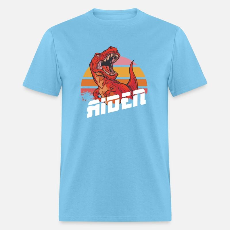 AIDEN - Lovely boy name with T-REX dino