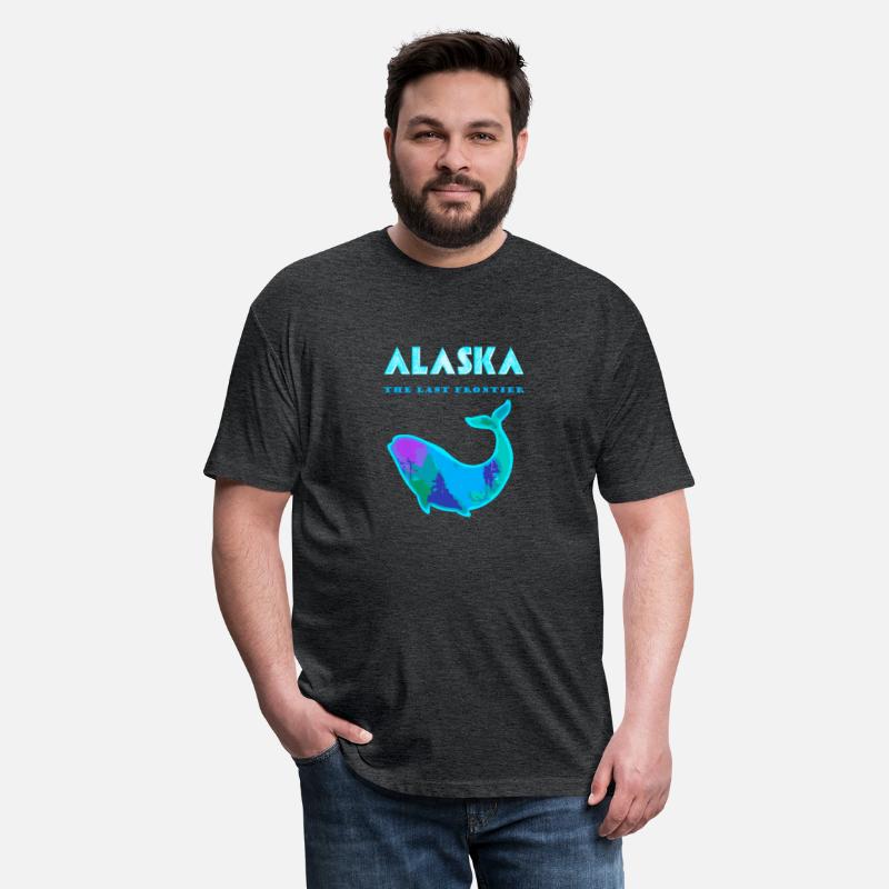 Alaska Northern Lights Design Alaskan Whale With A