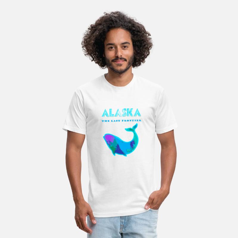 Alaska Northern Lights Design Alaskan Whale With A