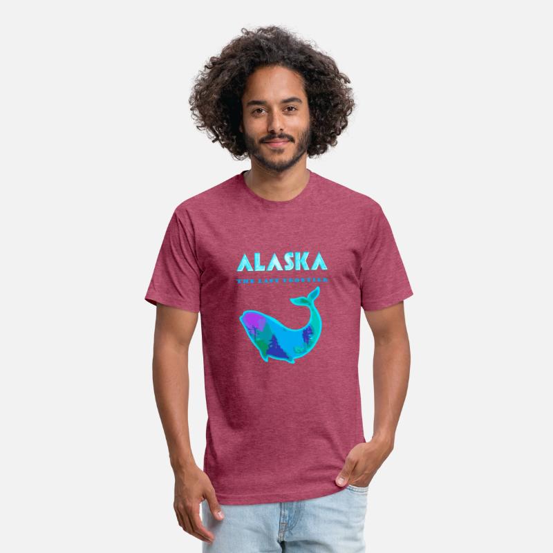 Alaska Northern Lights Design Alaskan Whale With A