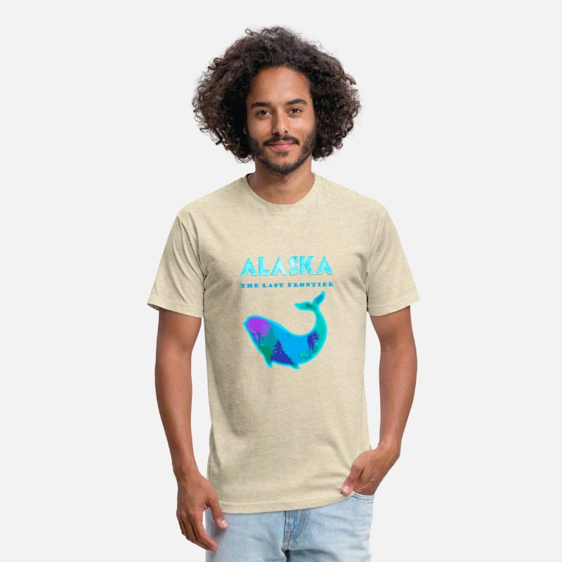 Alaska Northern Lights Design Alaskan Whale With A