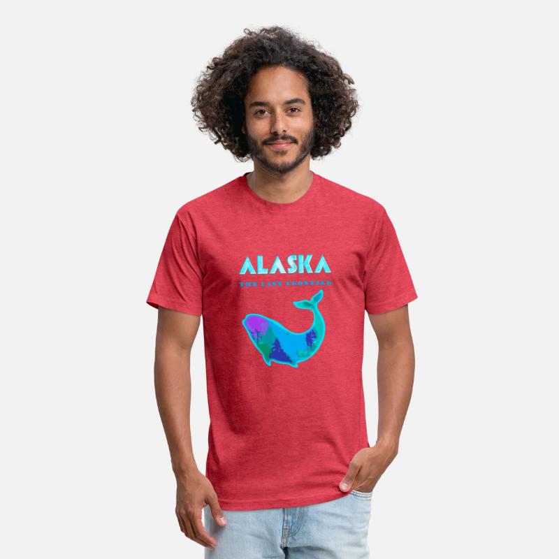 Alaska Northern Lights Design Alaskan Whale With A