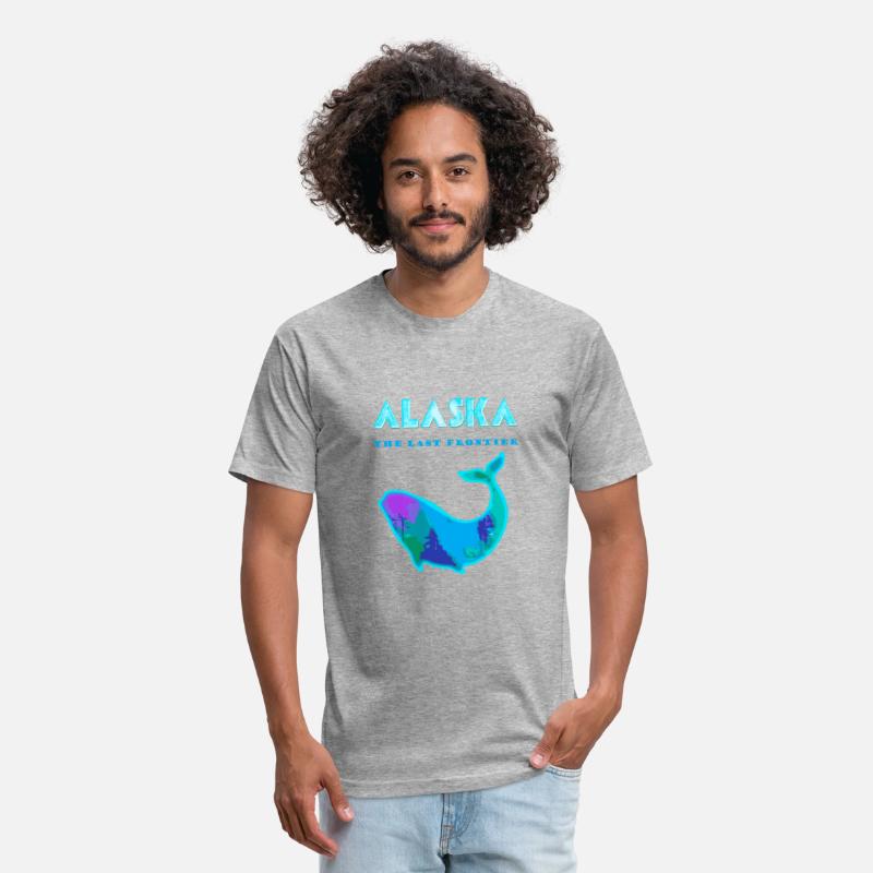 Alaska Northern Lights Design Alaskan Whale With A