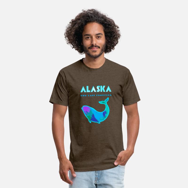 Alaska Northern Lights Design Alaskan Whale With A