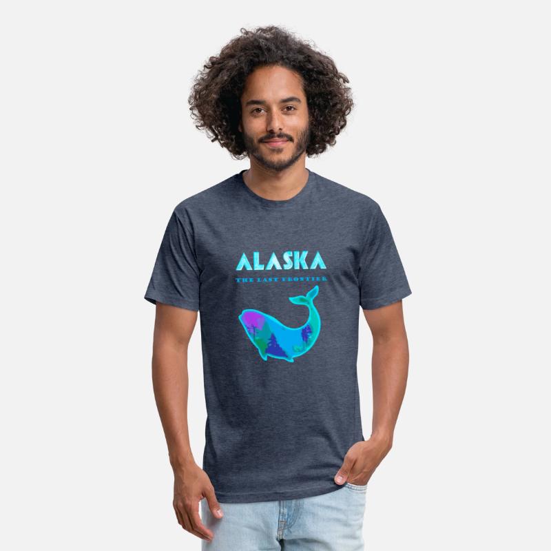 Alaska Northern Lights Design Alaskan Whale With A