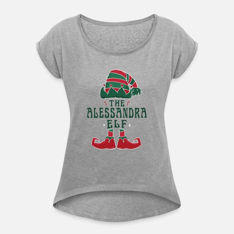 Alessandra Elf Personalized Name Christmas Family