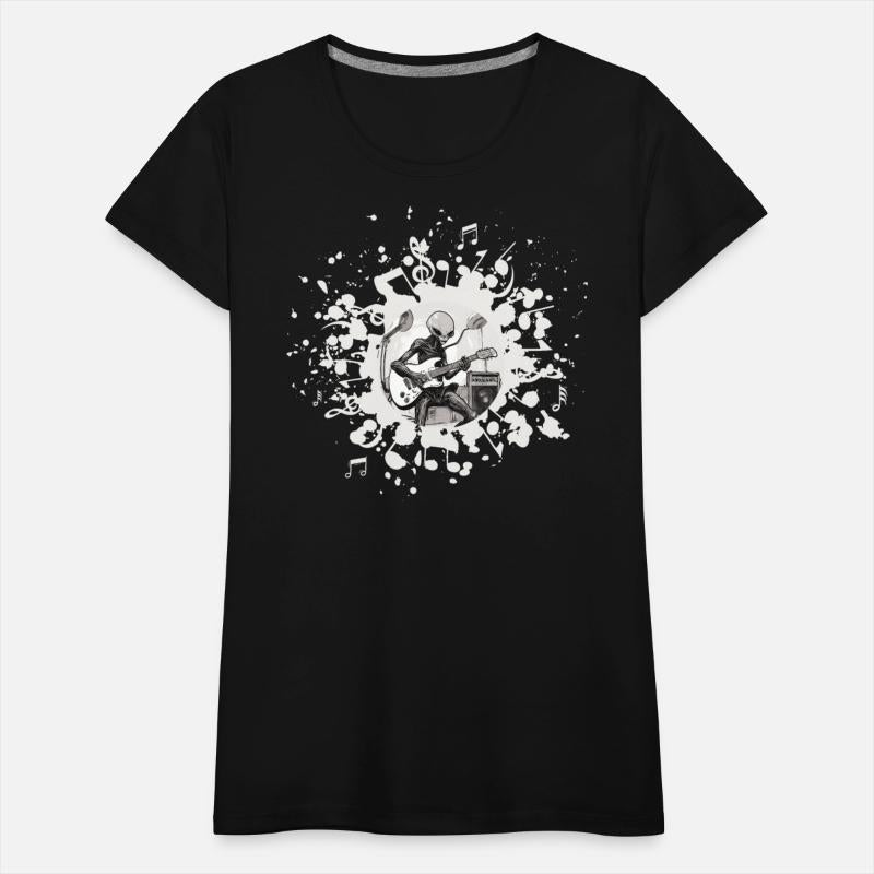 Alien Playing Guitar