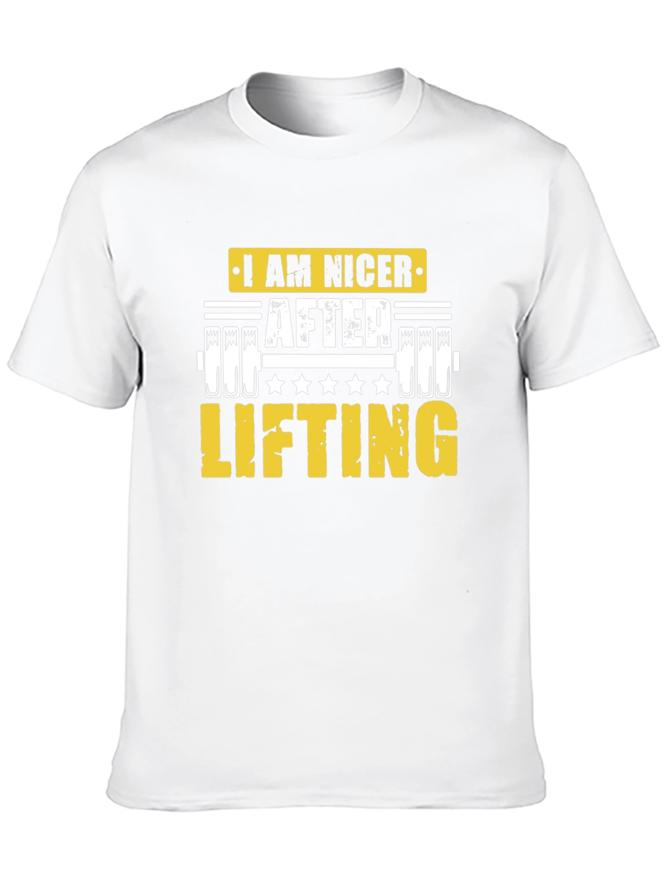 I Am Nicer After Lifting Graphic T-Shirt