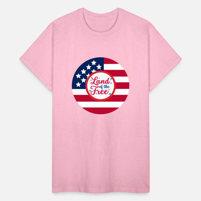 American Flag Design with Patriotic Quote