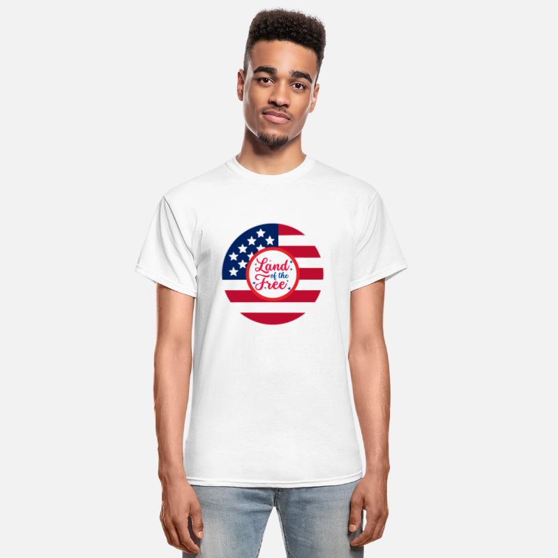 American Flag Design with Patriotic Quote