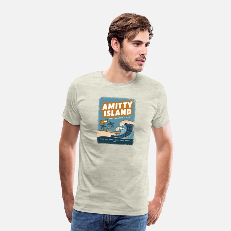 Amity Island 1975 T Shirt