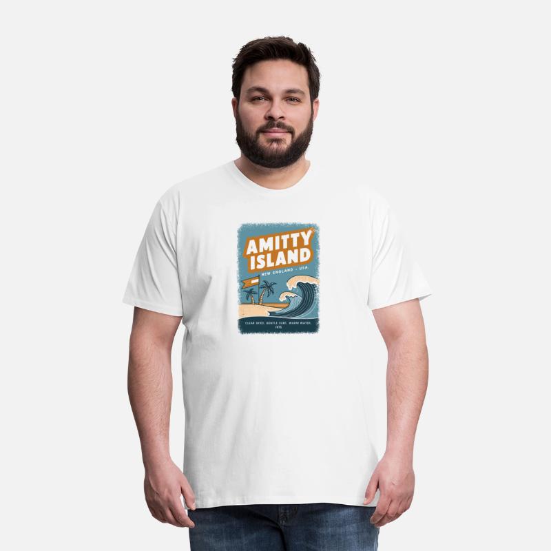 Amity Island 1975 T Shirt