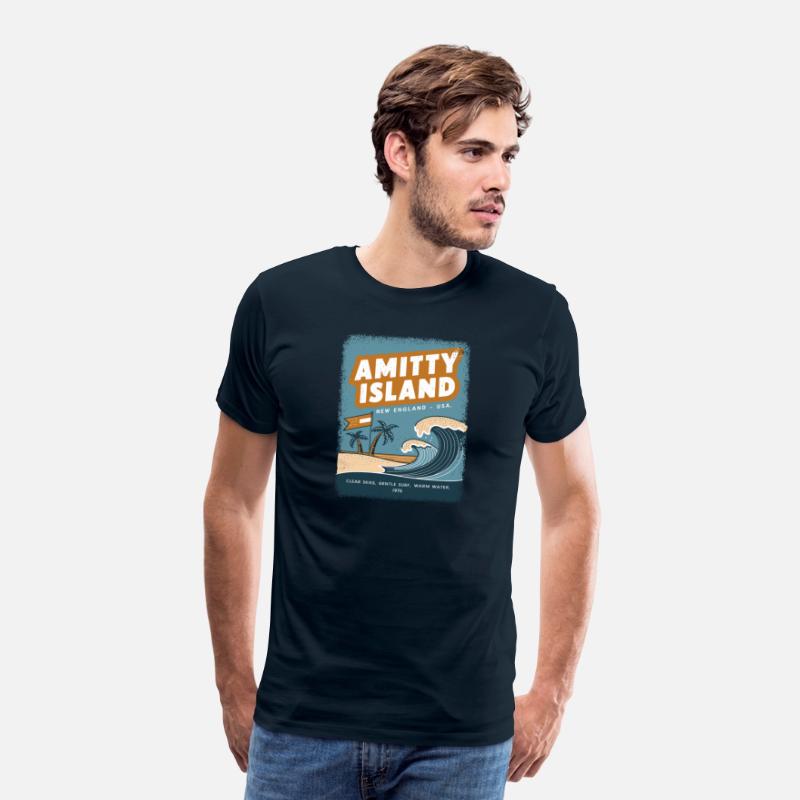Amity Island 1975 T Shirt