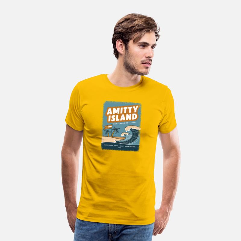 Amity Island 1975 T Shirt