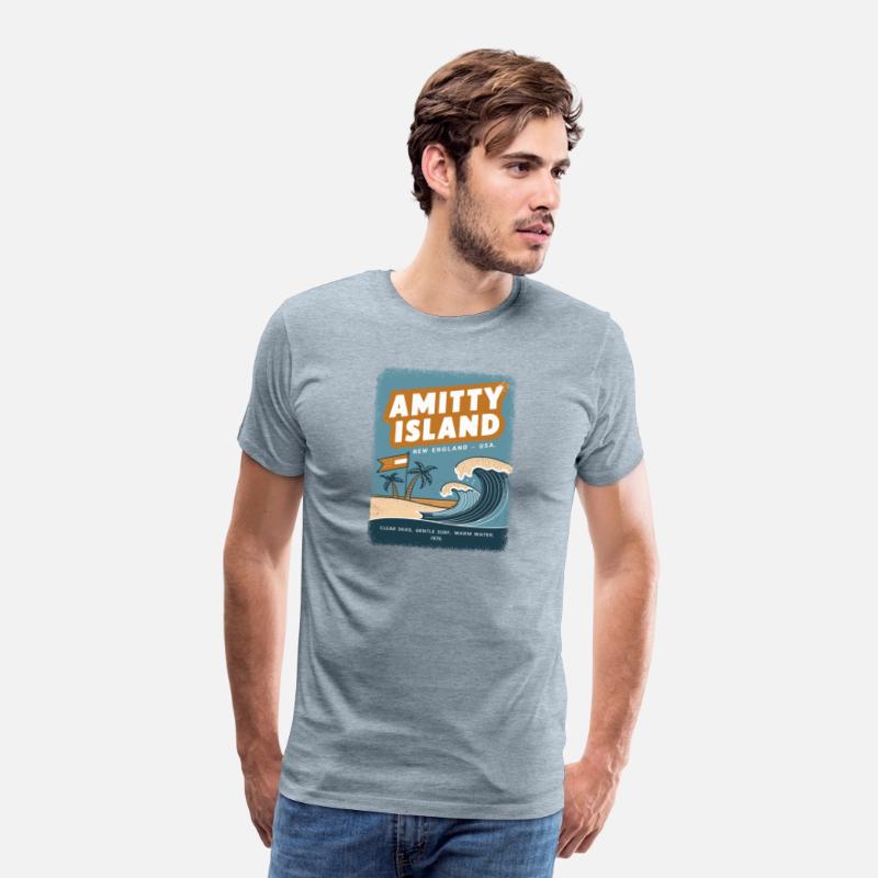 Amity Island 1975 T Shirt