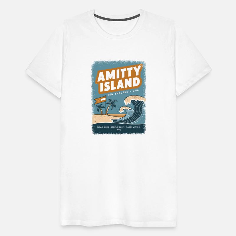 Amity Island 1975 T Shirt