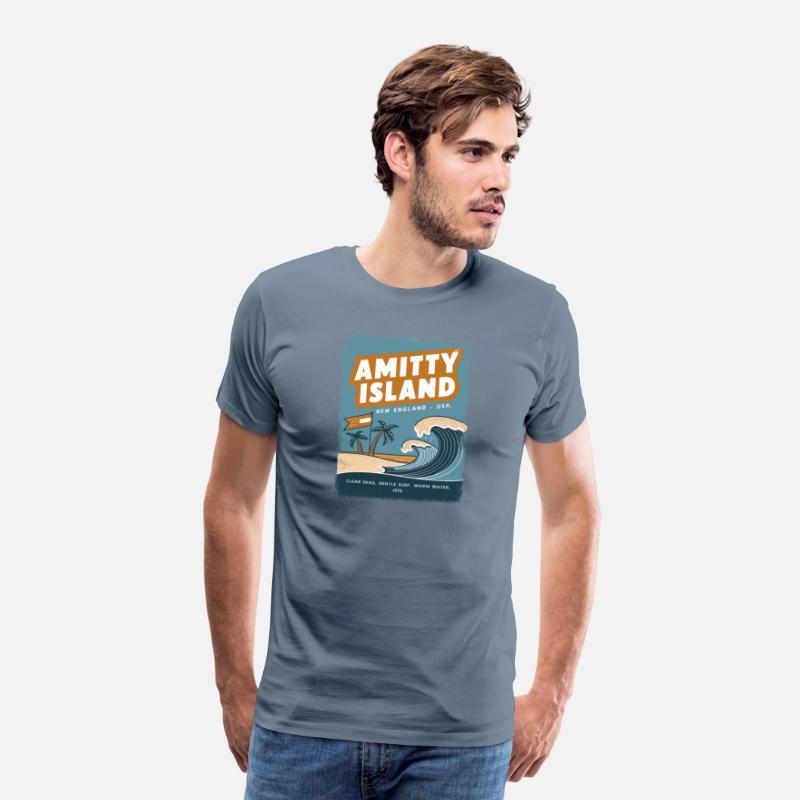 Amity Island 1975 T Shirt