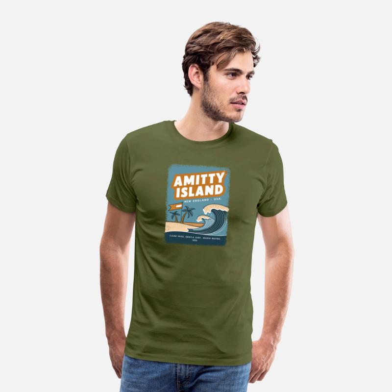 Amity Island 1975 T Shirt