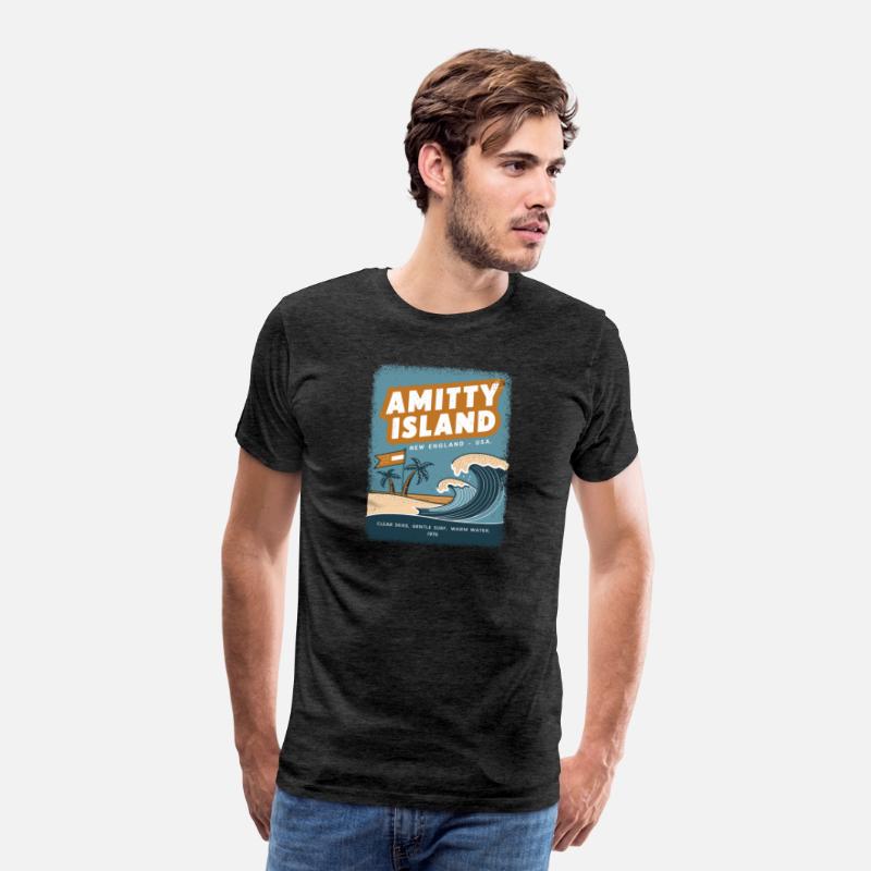 Amity Island 1975 T Shirt