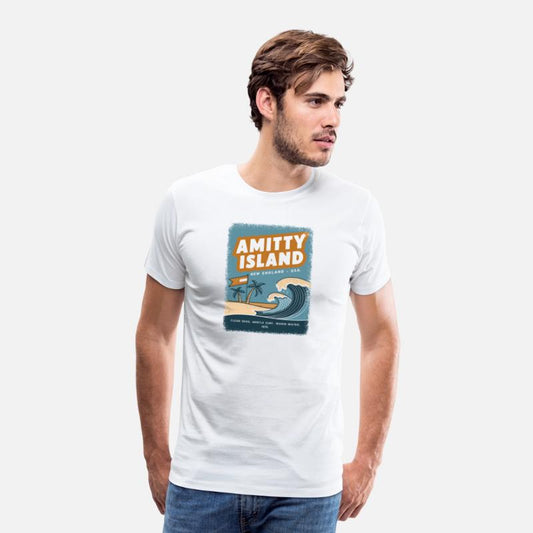 Amity Island 1975 T Shirt