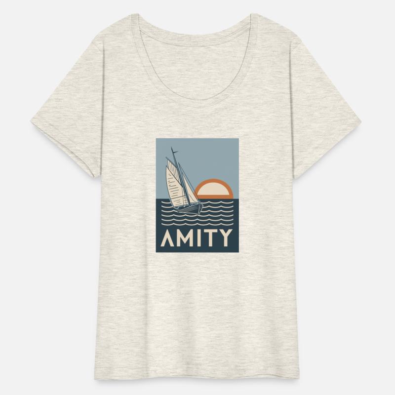 Amity Island 1975 T Shirt