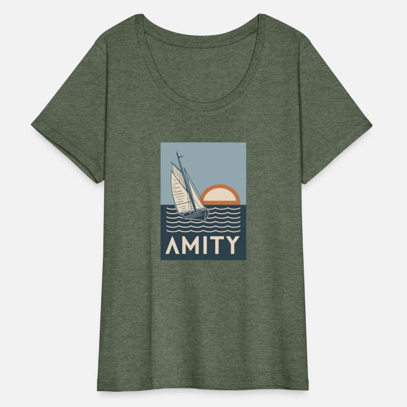 Amity Island 1975 T Shirt