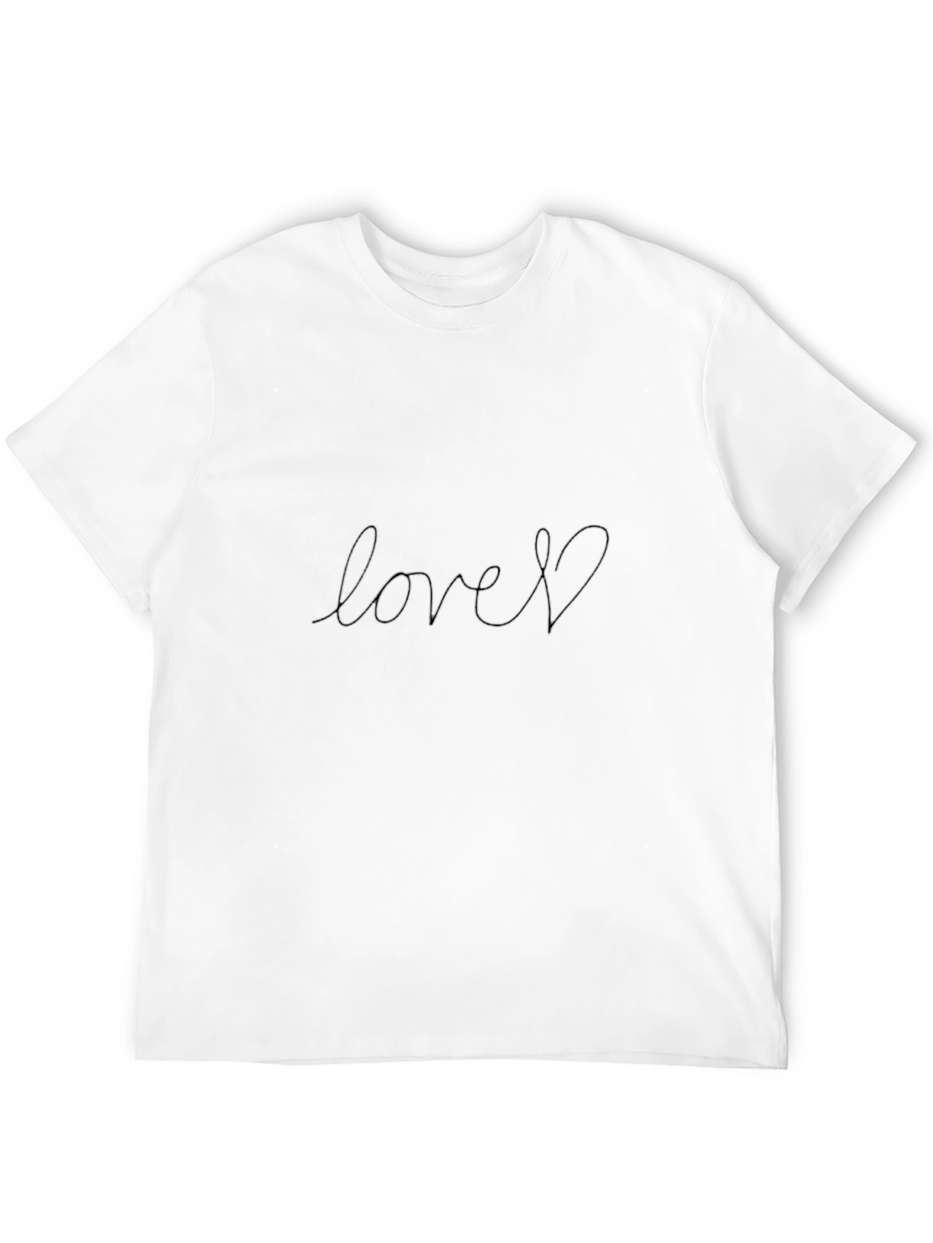 Love Graphic Black T-Shirt