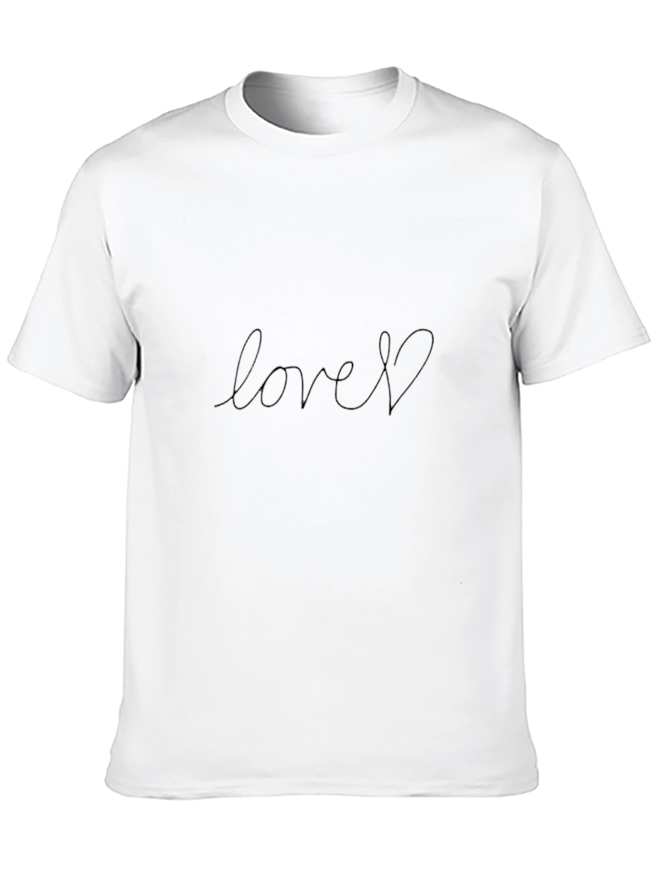 Love Graphic Black T-Shirt
