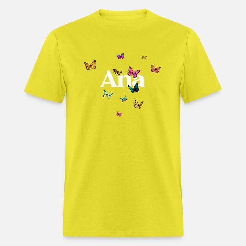 ANA - beautiful girl name with cute butterflies