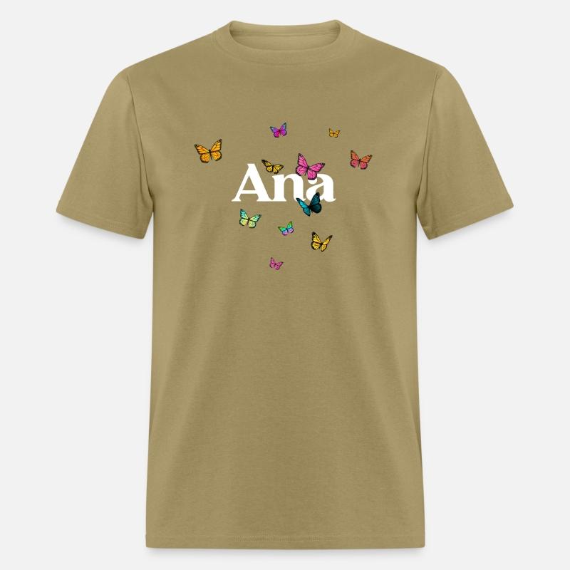 ANA - beautiful girl name with cute butterflies