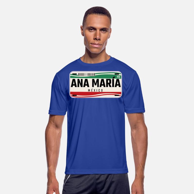 Ana Maria Personalized Mexican Vehicle plates w