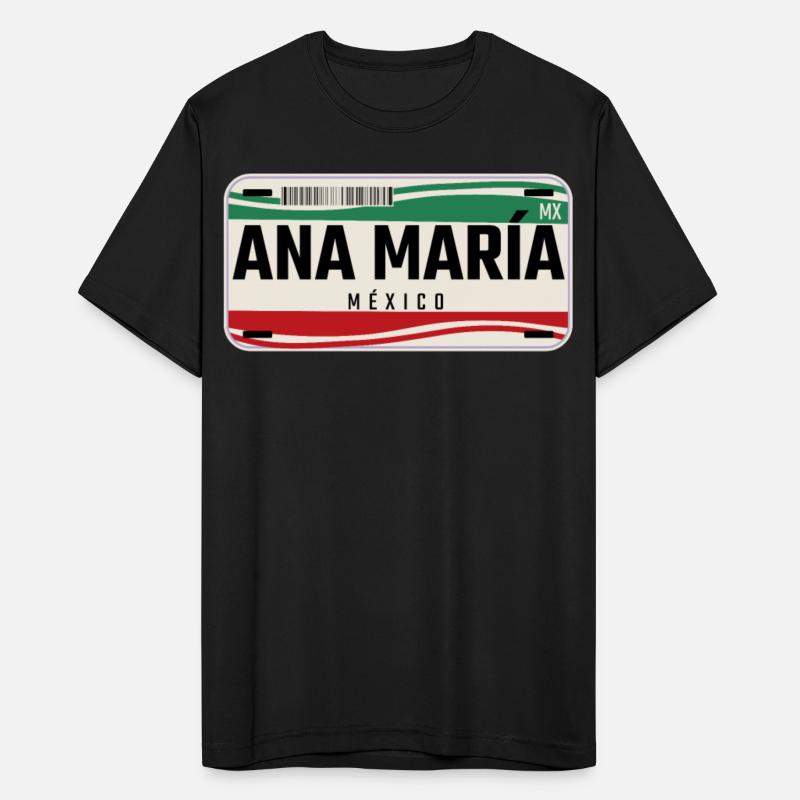 Ana Maria Personalized Mexican Vehicle plates w