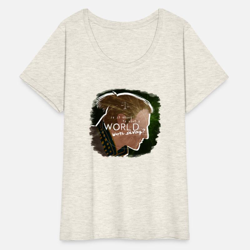 Anders A World Worth Saving Relaxed Fit T Shirt