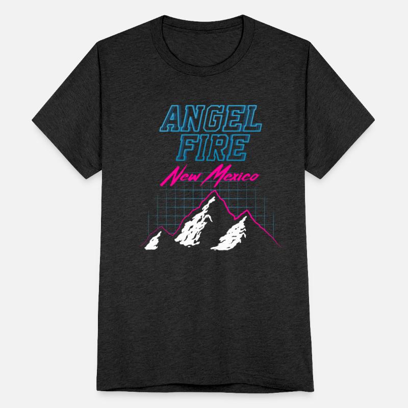 Angel Fire New Mexico Usa Ski Resort 1980S Retro