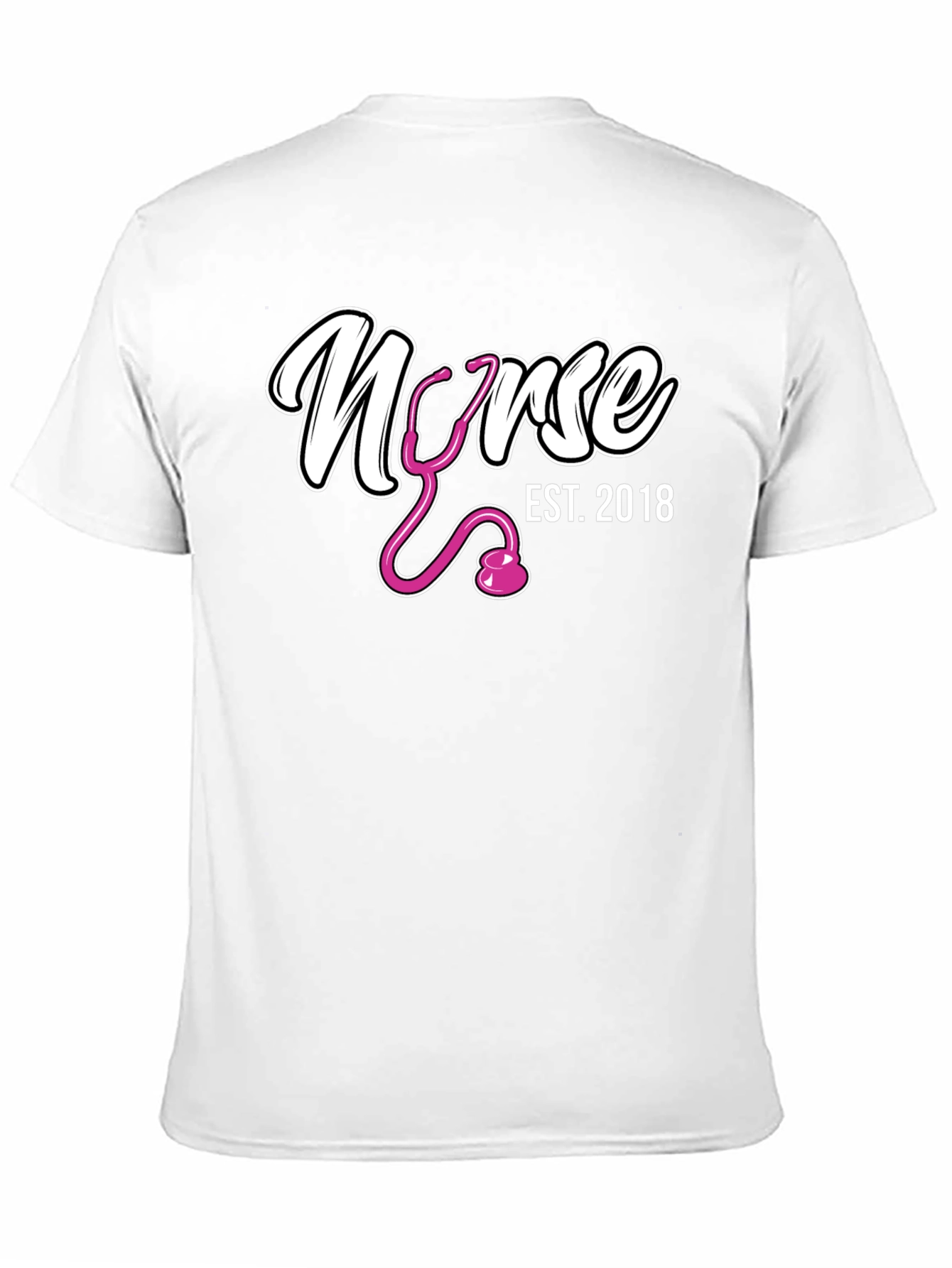 Nurse Est. 2018 Black T-Shirt