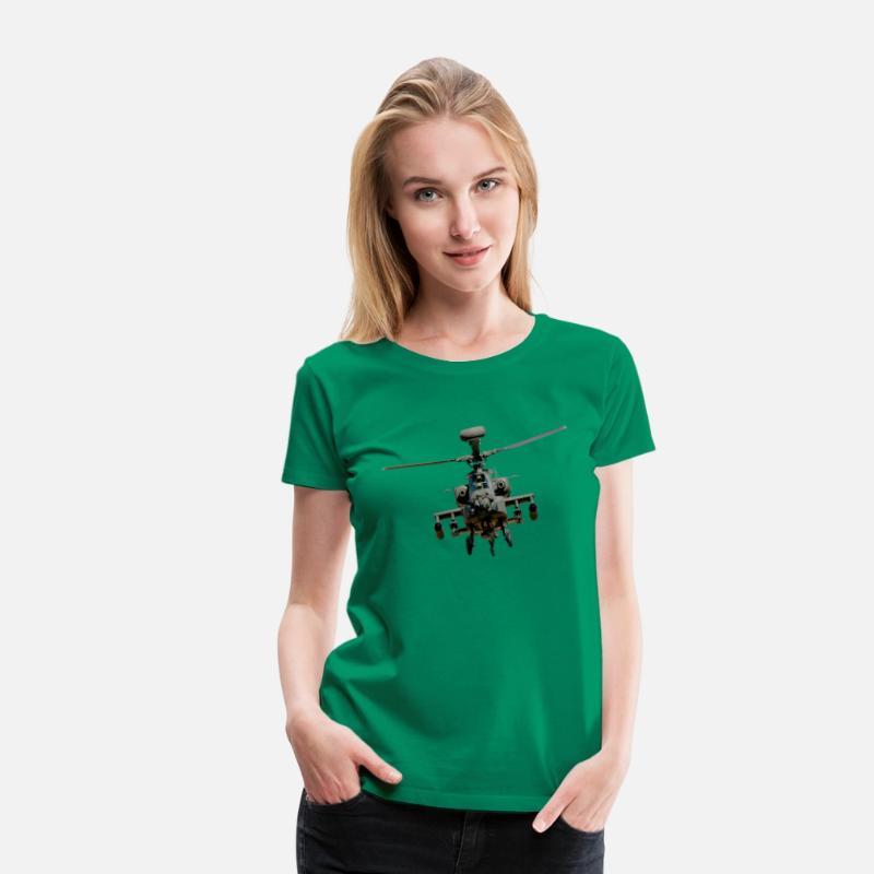 Apache Helicopter T shirt