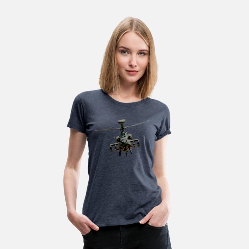 Apache Helicopter T shirt