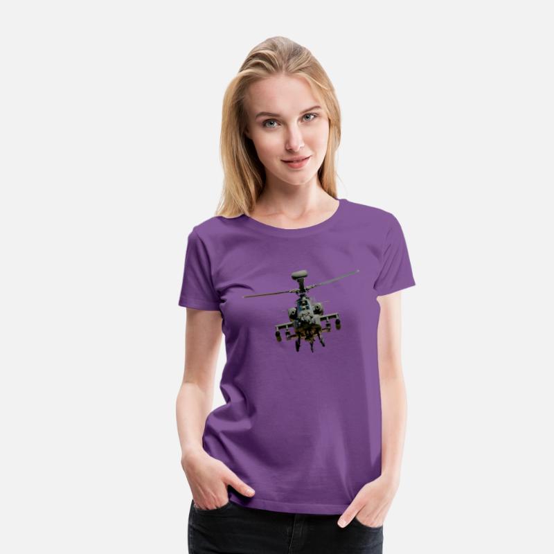 Apache Helicopter T shirt