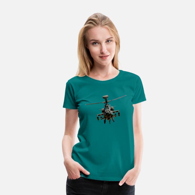 Apache Helicopter T shirt