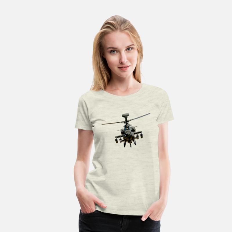 Apache Helicopter T shirt