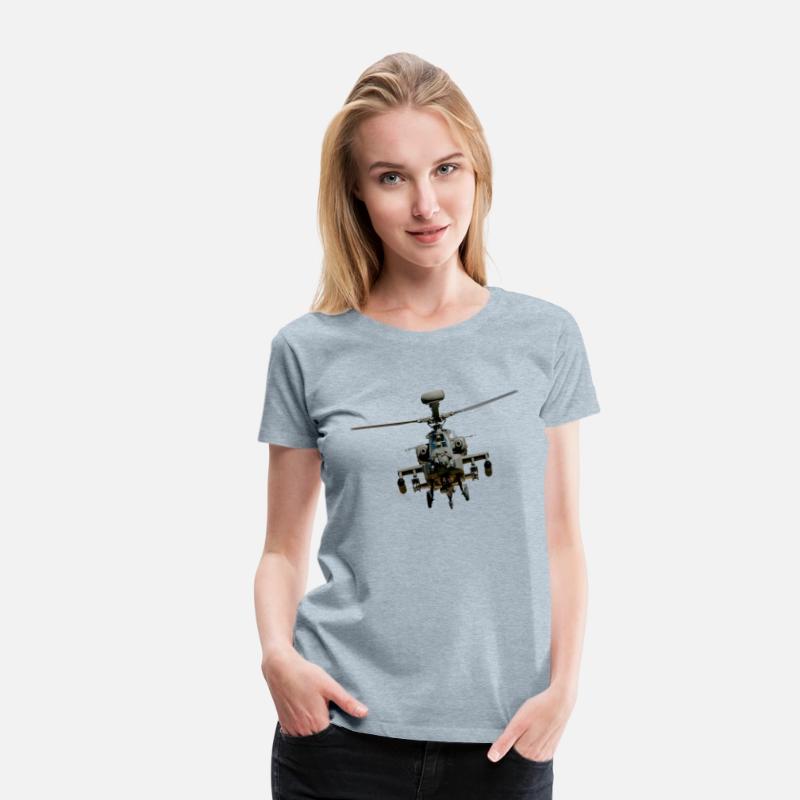 Apache Helicopter T shirt