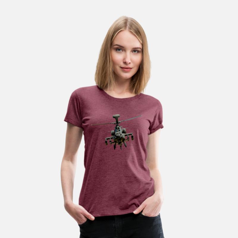 Apache Helicopter T shirt