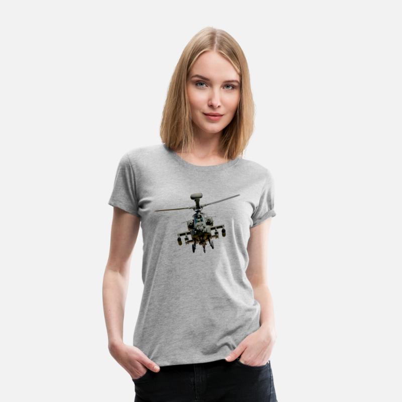 Apache Helicopter T shirt