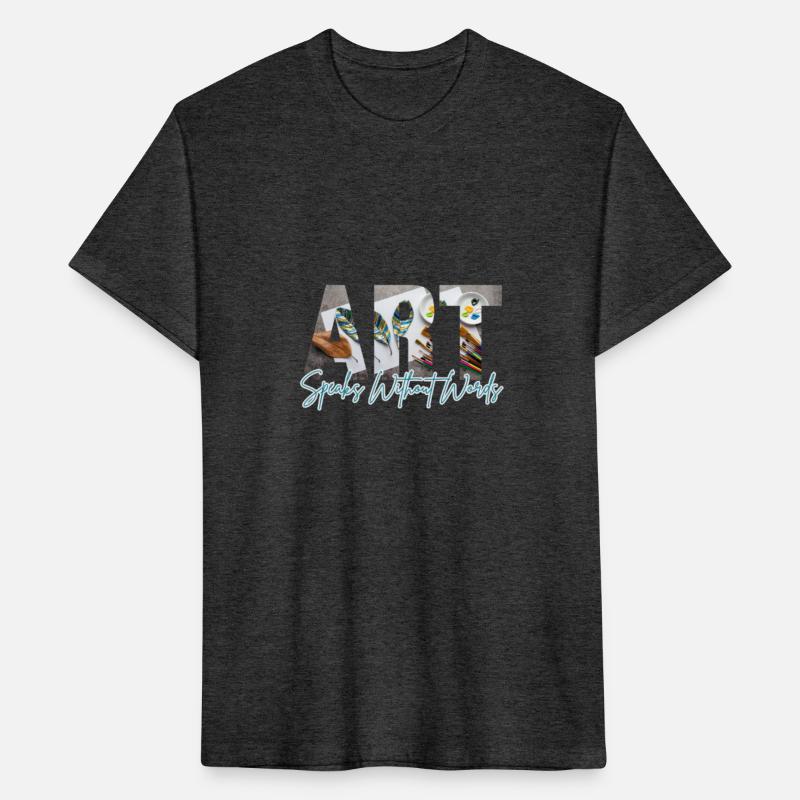 Art Speaks Without Words – Expressive Artist Tee