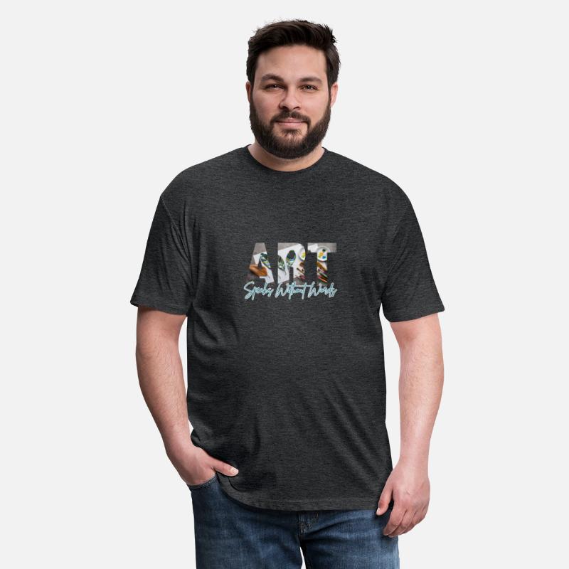 Art Speaks Without Words – Expressive Artist Tee
