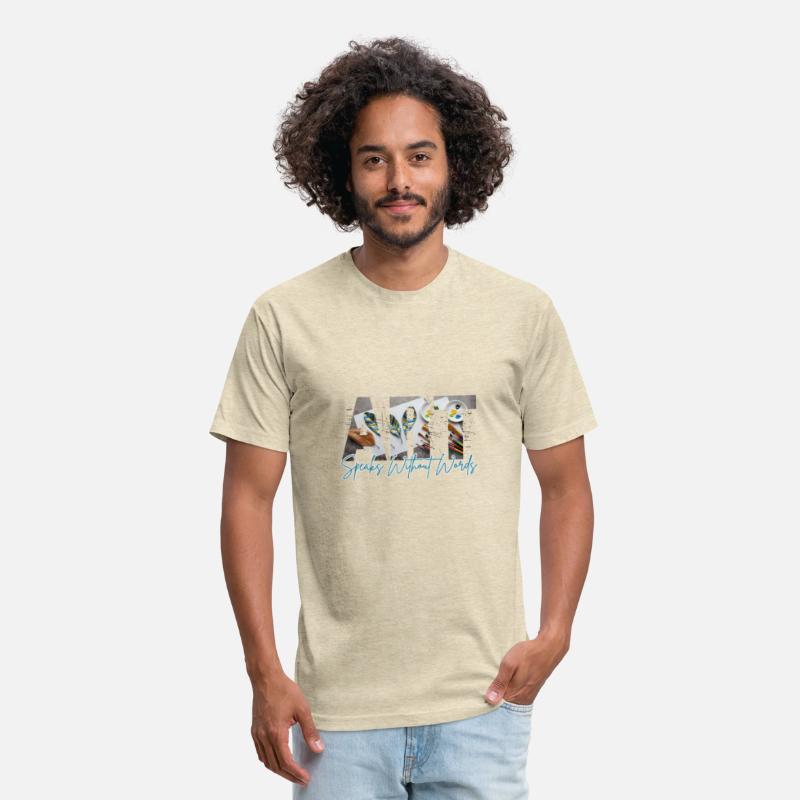 Art Speaks Without Words – Expressive Artist Tee