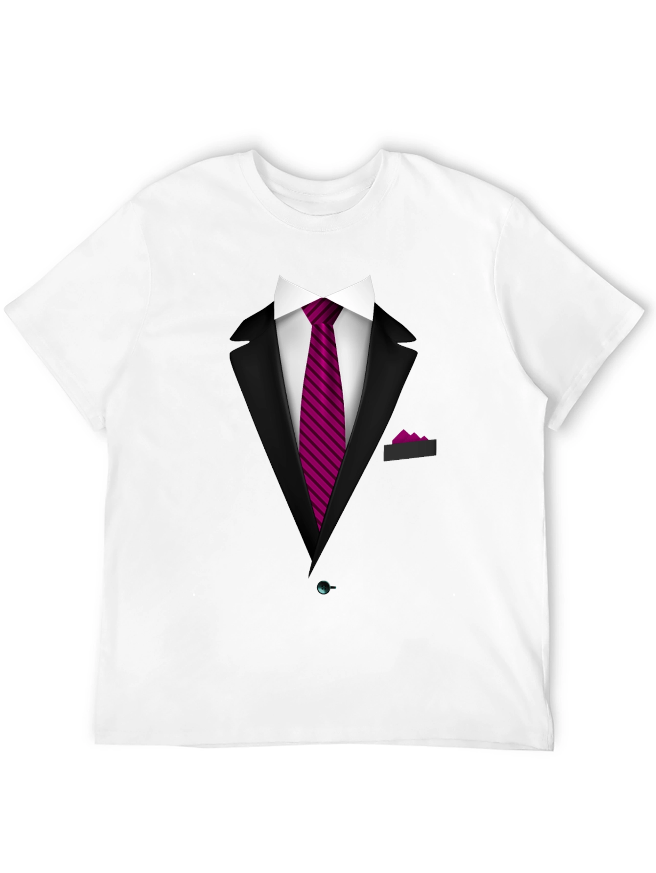 Suit & Tie Graphic Tee - Novelty T-Shirt