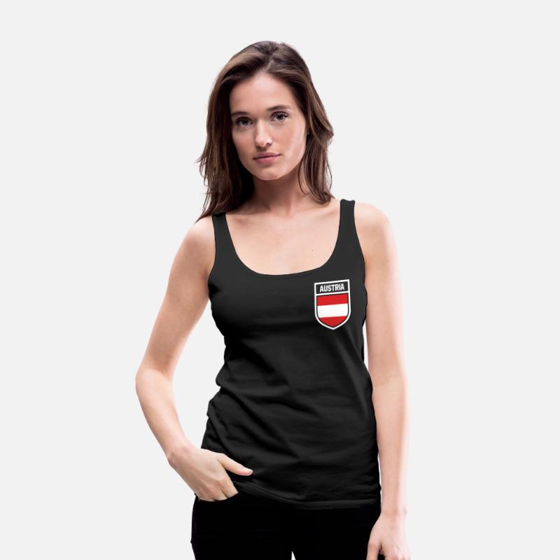 Austria - national flag in the coat of arms